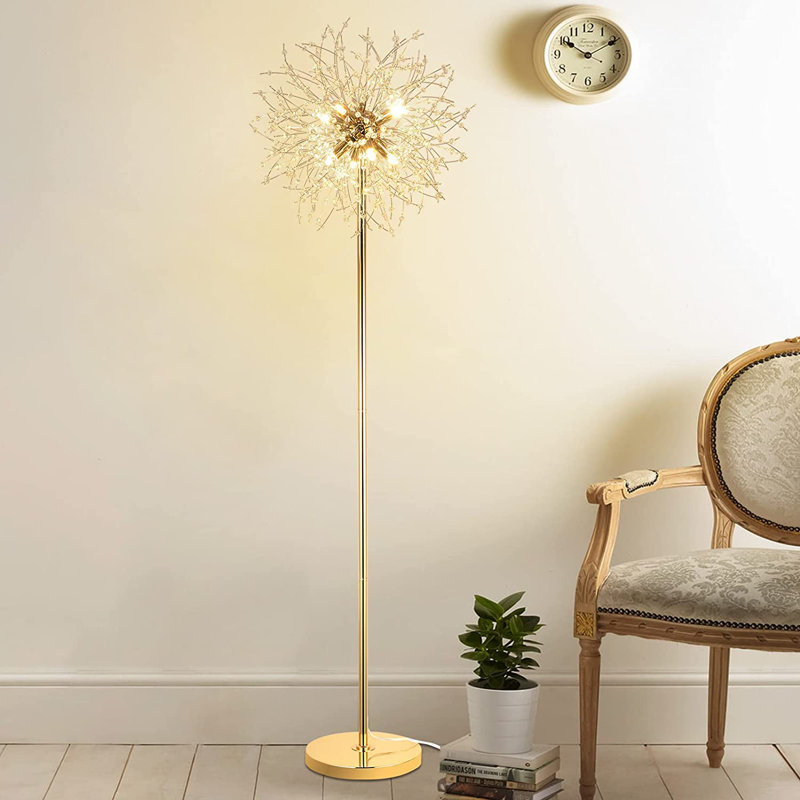 68.9'' Novelty Floor Lamp, Gold
