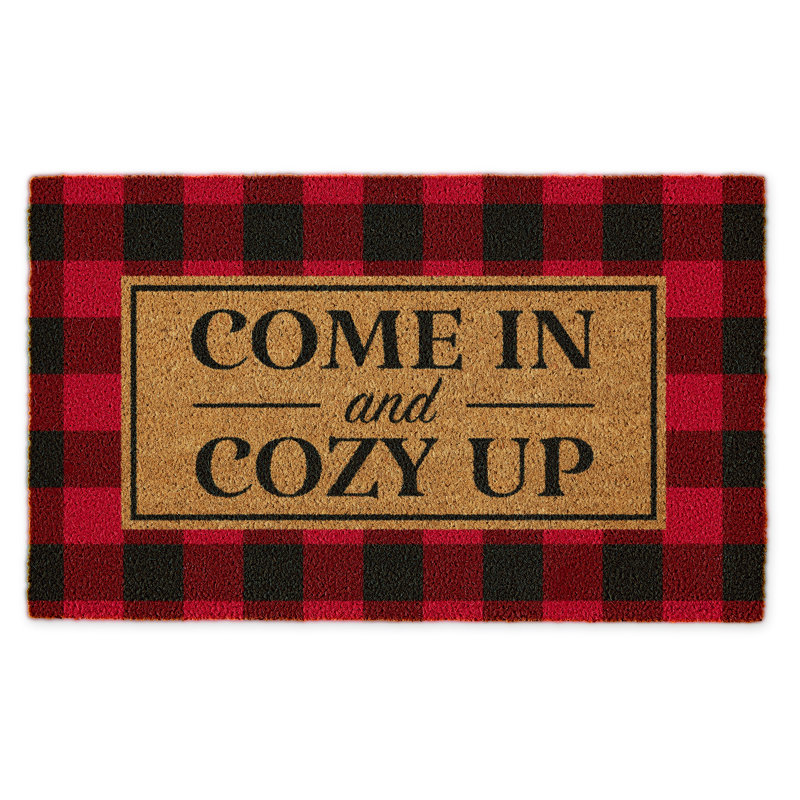 Tapis d'entrée antidérapant Dontonio 29 po x 17 po