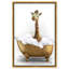 Bathtime Giraffe - Peinture sur toile-119891400-58873435-58873438
