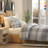 Color Sense 100% Cotton Percale 3-Piece Printed Duvet Cover Set-111108115-110376885