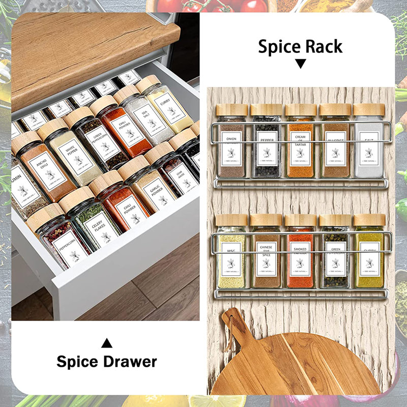 Ensemble de 36 pots à épices