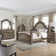 Areford Poster Bed, Dresser & Mirror, Chest, Nightstand