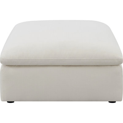 Square With A Clean And Modern Style Supportive Seat Cushion, Supported By Plastic Legs, For Primary Living Zones, 38 Inches Deep Upholstered Design Comfortable Seating, 19 High
