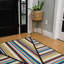 Tapis intérieur / extérieur rectangulaire Blaize-779243848