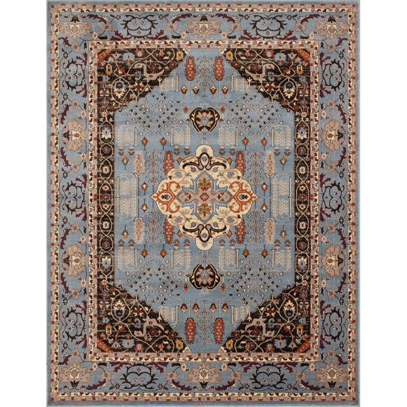 Shara Oriental Indoor Rug, Rectangle 4'2" x 6'
