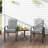 78.5cm Long Chaise Lounge Set with Cushions