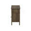 Table d'appoint, table d'appoint, bout, salon, petit, rangement, stratifié en chêne foncé, transitionnel-1063388100