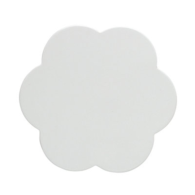 12cm Set 4 Coaster White