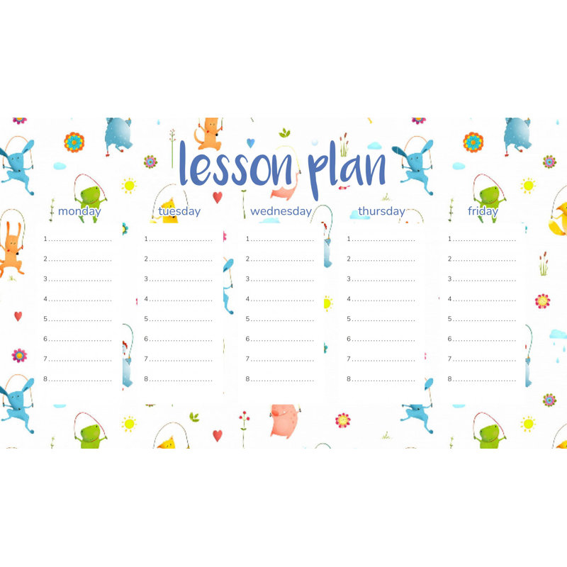 Magnetic Lesson Plan Jumping Animals