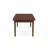 Amherst Steel Waiting Reception Coffee Table Metal Frame 20x40" High Pressure Laminate Top-70961654-70961649