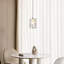 Luminaire suspendu simple 1 lumière