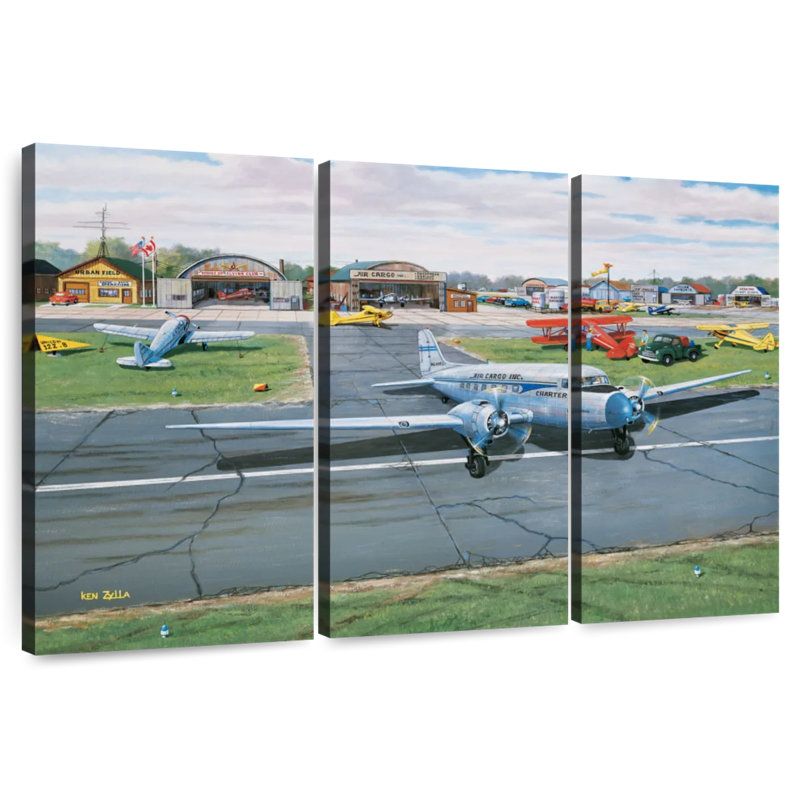 Mehar Municipal Airport, 48" H x 74" W