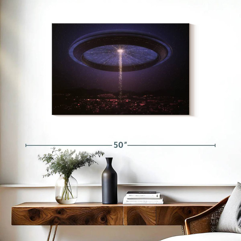 Kelan Sci Fi, 24" H x 36" W