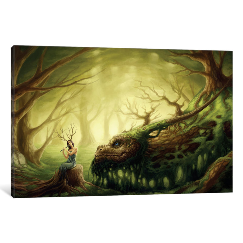 « oublié enfance », impression sur toile tendue, H 18 po x l 26 po x P 1,5 po
