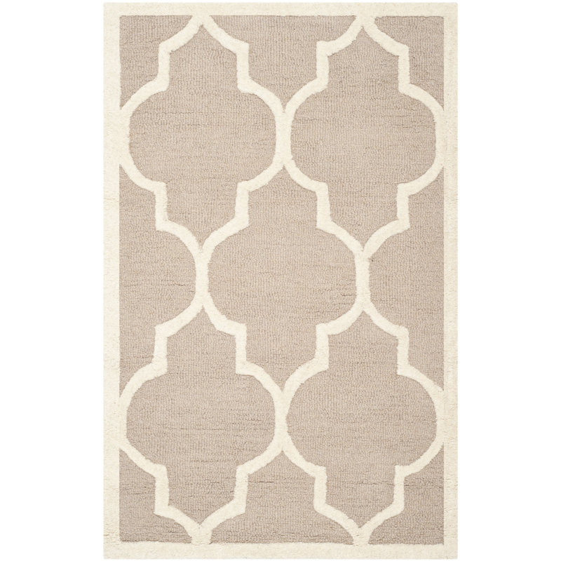 Tapis en laine touffeté à la main Martins, Rectangle de 10 pi x 14 pi