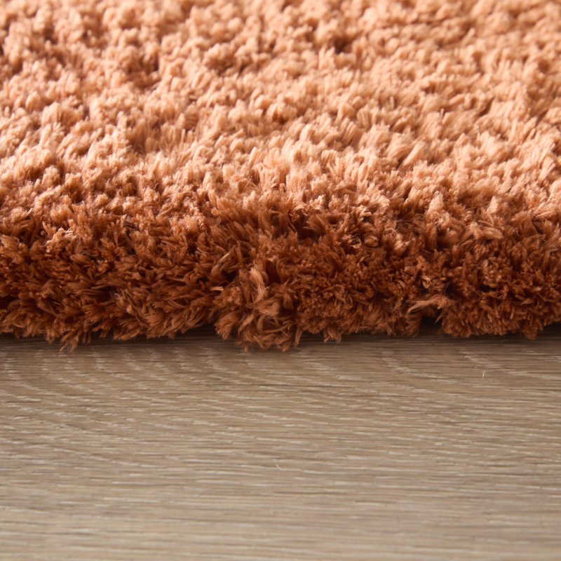 Tapis moderne Frena, Rectangle 10 pi x 14 pi, Orange