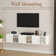 Adavia 3 Pcs Stackable Cubby Storage Organizers With Sliding Door