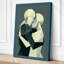 Quiet Embrace Minimalist 1 Piece Wrapped Canvas Wall Art-461254354-461254373