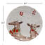 Deer Friends Fine Stoneware Salad/Dessert Plate