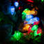 Guirlande de Noël 200 DEL de 66 pi C6 enfichable guirlande de lumières scintillantes 8 modes fonction minuterie imperméable et extensible pour la décoration de Noël intérieure ou extérieure (200, multicolore)