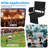 2 Pcs Stadium Seat With Back Support, Padded Ergonomic Back, Cushion Wide, Portable, Foldable, With Cup Holder & Shoulder Strap, Sports Events