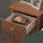 Denholme Kilduff Nightstand Tall 3 Drawer Solid Wood tall bedroom bed side by Rosecliff Heights-906683082