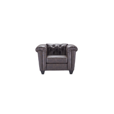 Upholstered Chesterfield Chair