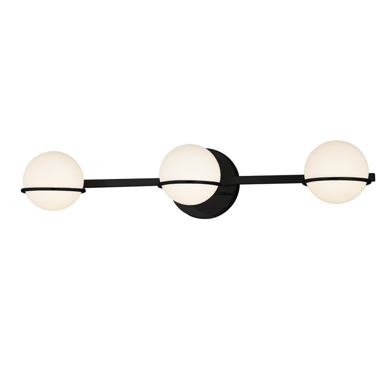 Bar pour salle de bain Eastwood, Noir mat, 3