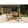 Teak Outdoor Round Teak Dining Table