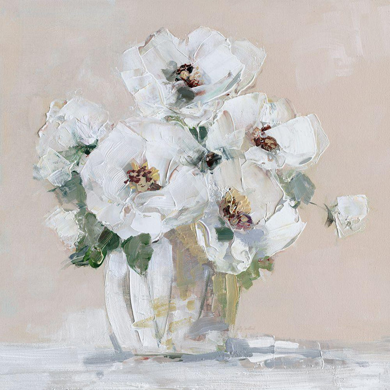 Art sur toile tendu Lark Manor ™, Swatland, Sally, blanc doux II 47091