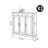 American style retro storage shoe cabinet