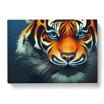 Fierce Tiger - Wrapped Canvas
