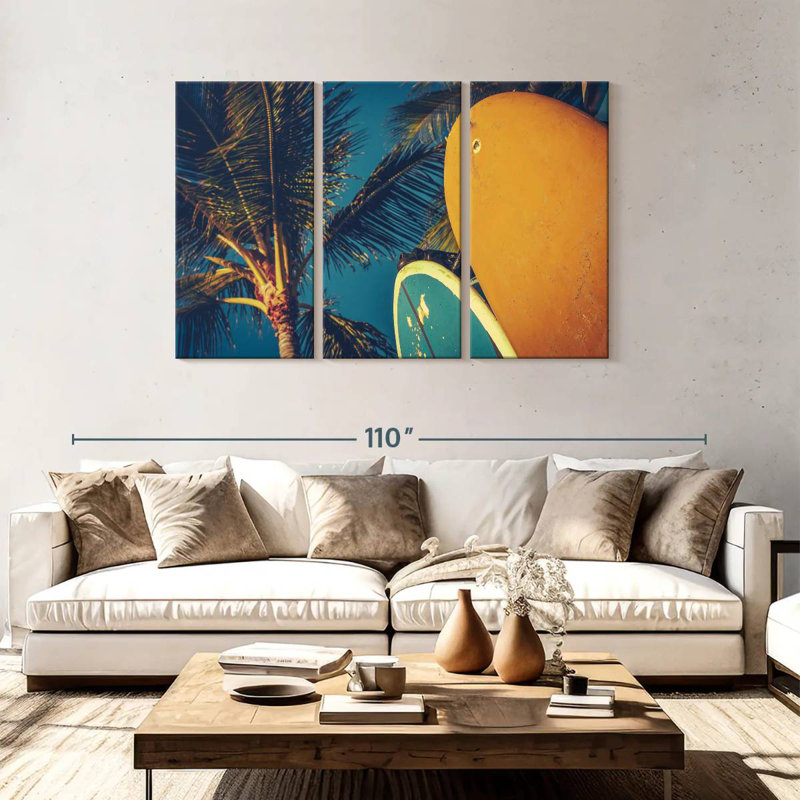 Senne Surfboard Summer Break, 48" H x 74" W