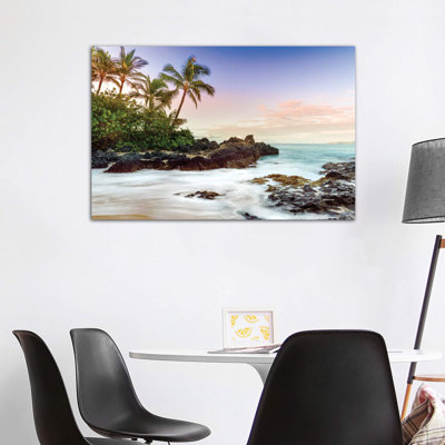 Makena Beach, Makena State Park by Susanne Kremer - Wrapped Canvas Print