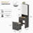 Dressing Table with Mirror-1752876912