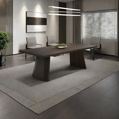 Nordic rectangular dining table
