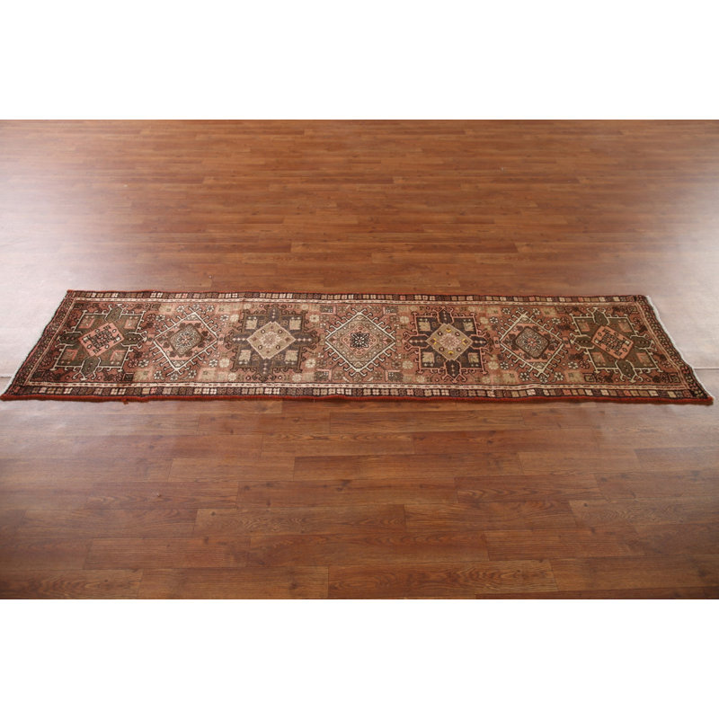 Tapis de couloir géométrique 2 x 7