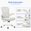 Chaise de travail ergonomique en filet avec appui-tête et repose-pieds Baram-148254914-246564749