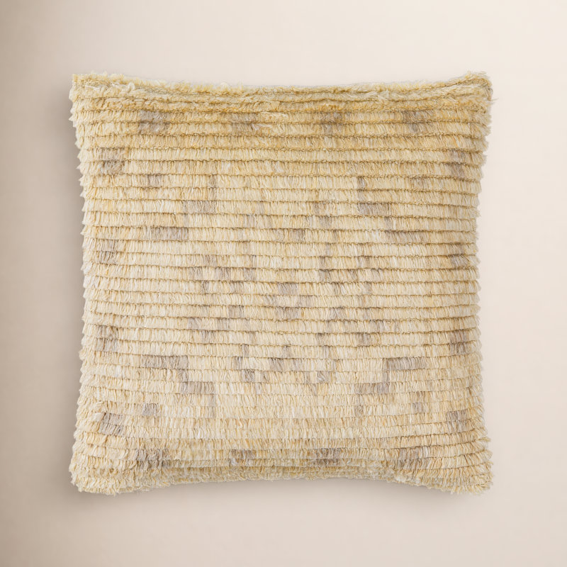 Careen Rhydian Wool Blend Throw Pillow, Pillow Cover Only - No Insert, 22" x 22"
