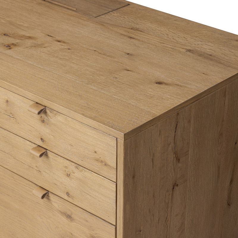 Tula Executive Desk-Worn Oak