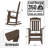 Oxing HDPE Outdoor Rocking Chair-1860839098