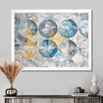 Contraste Tiles Of Boho IV - Art mural transitionnel moderne abstrait
