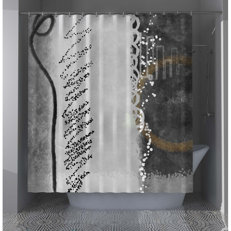 Superbe rideau de douche designer