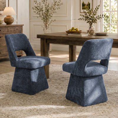 Upholstered Swivel Dining Chair