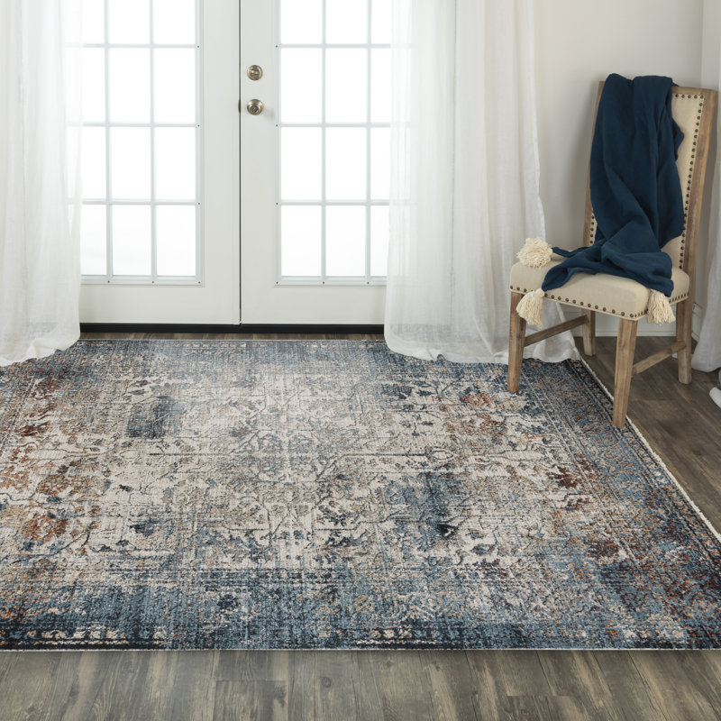Chetan Oriental Indoor Rug, Rectangle 3'11" x 5'6"