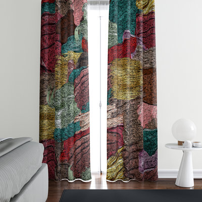 Semi Sheer Curtain Pair