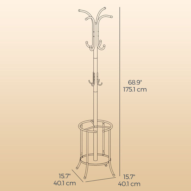 Metal Coat Rack