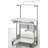 Fuselier Metal Base Computer Desk-1917034634