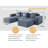 Modular Sofa Can Be Converted Into An Oversized Sofaootrest-1420629469