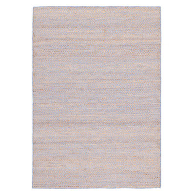 Palas Denizli Blue, Tan Kilim 5'4" x 7'5"